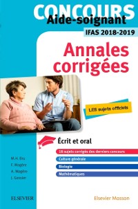 Cover Concours Aide-soignant - Annales corrigées - IFAS 2018/2019