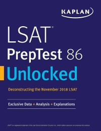 Cover LSAT PrepTest 86 Unlocked