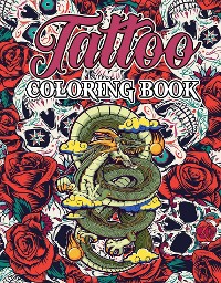 Cover Tattoo Coloring Book