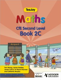 Cover TeeJay Maths CfE Second Level Book 2C Second Edition