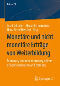 Cover Monetäre und nicht monetäre Erträge von Weiterbildung