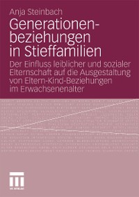 Cover Generationenbeziehungen in Stieffamilien