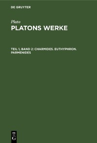 Cover Charmides. Euthyphron. Parmenides