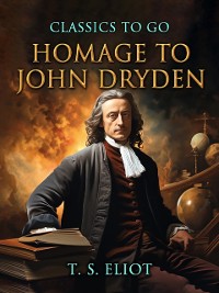 Cover Homage to John Dryden