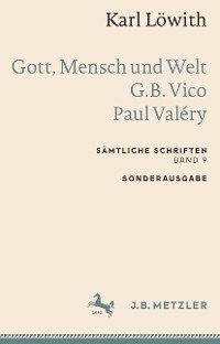 Cover Karl Löwith: Gott, Mensch und Welt – G.B. Vico – Paul Valéry