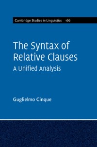 Cover Syntax of Relative Clauses