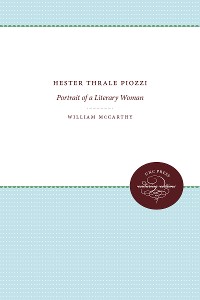 Cover Hester Thrale Piozzi