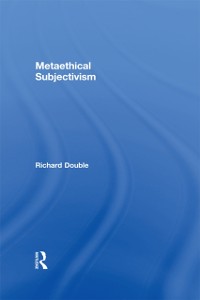Cover Metaethical Subjectivism