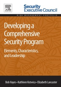 Cover Developing a Comprehensive Security Program