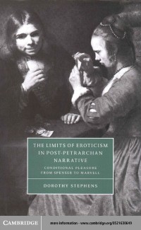 Cover Limits of Eroticism in Post-Petrarchan Narrative