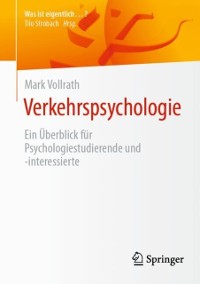 Cover Verkehrspsychologie