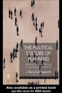 Cover Political Culture of Planning