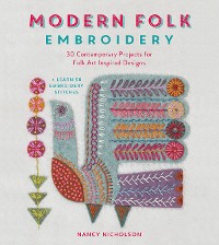 Cover Modern Folk Embroidery