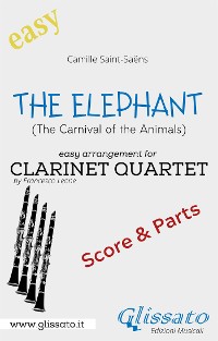 Cover The Elephant - Easy Clarinet Quartet (score & parts)