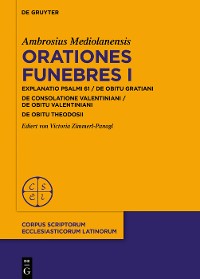 Cover Orationes funebres I
