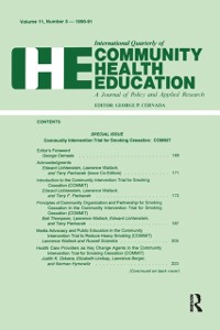 Cover Community Intervention Trial for Smoking Cessation