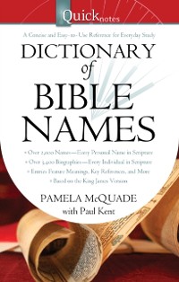 Cover QuickNotes Dictionary of Bible Names