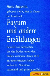 Cover Fayum und andere Erzählungen