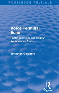 Cover Voice Terminal Echo (Routledge Revivals)
