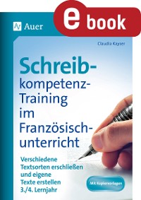 Cover Schreibkompetenz-Training im Französischunterricht