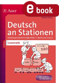 Cover Grammatik an Stationen 3-4