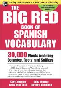 Cover Big Red Book of Spanish Vocabulary