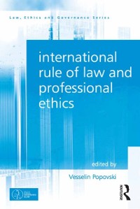Cover International Rule of Law and Professional Ethics