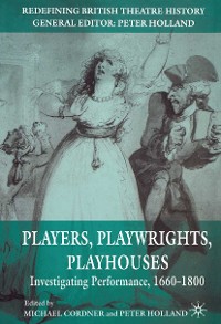 Cover Players, Playwrights, Playhouses