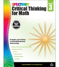 Cover Spectrum Critical Thinking for Math, Grade 3