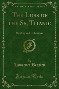 Cover Loss of the Ss, Titanic