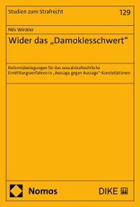 Cover Wider das „Damoklesschwert“