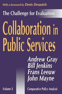 Cover Collaboration in Public Services