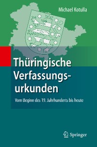 Cover Thüringische Verfassungsurkunden