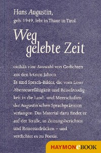 Cover Weggelebte Zeit