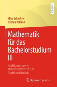 Cover Mathematik für das Bachelorstudium III