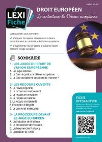 Cover Droit européen - Le contentieux de l''Union européenne