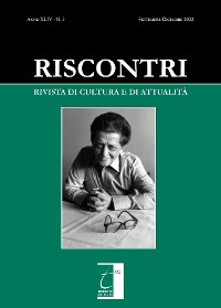 Cover Riscontri. Rivista di cultura e di attualità