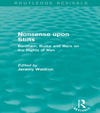 Cover Nonsense upon Stilts (Routledge Revivals)