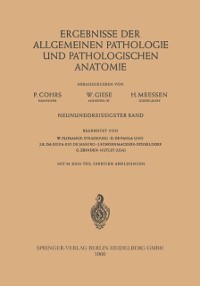 Cover Ergebnisse der allgemeinen Pathologie und pathologischen Anatomie