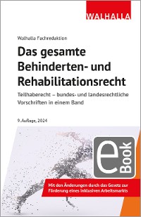 Cover Das gesamte Behinderten- und Rehabilitationsrecht