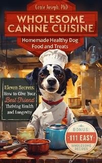 Cover Wholesome Canine Cuisine Homemade Healthy Dog Food and Treats: Eleven Secrets