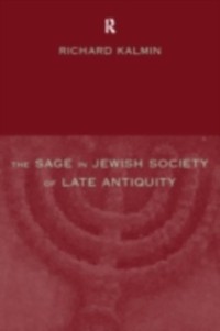 Cover Sage in Jewish Society of Late Antiquity