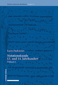 Cover Notationskunde 13. und 14. Jahrhundert
