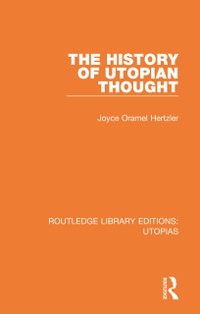 Cover History of Utopian Thought