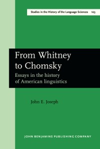 Cover From Whitney to Chomsky