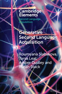 Cover Generative Second Language Acquisition