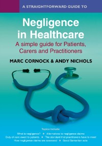 Cover Straightforward Guide to Negligence in Healthcare