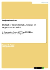 Cover Impact of Promotional Activities on Organizations Sales
