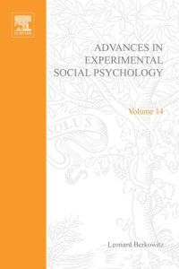 Cover Advances in Experimental Social Psychology