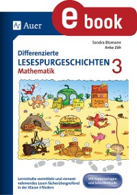 Cover Differenzierte Lesespurgeschichten Mathematik 3